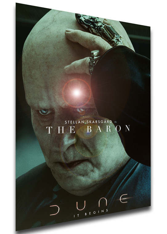 Poster Locandina - Dune 2021 The Baron