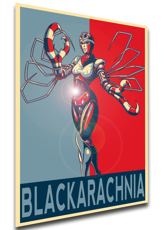 Poster - LL0517 - Propaganda - Transformers Beast Wars - Blackarachnia