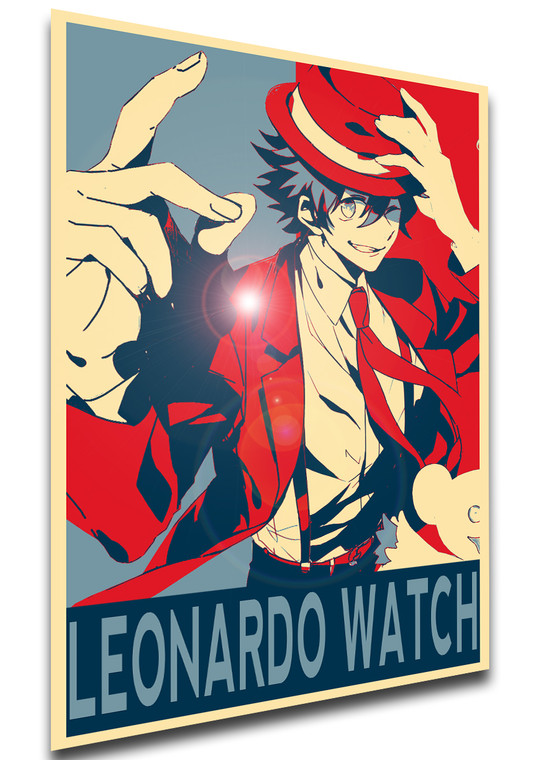 Poster Propaganda - Blood Blockade Battlefront - Leonardo Watch FA0193