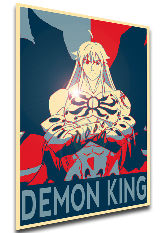 Poster Propaganda - Seven Deadly Sins - Nanatsu No Taizai - Demon King Meliodas 02 FA0127