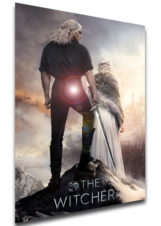 Poster Locandina - Serie Tv - The Witcher Season 2 - Geralt and Ciri