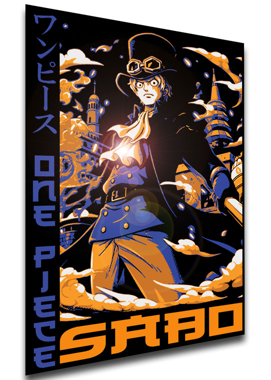 Poster Japanese Style - One Piece - Sabo SA0958