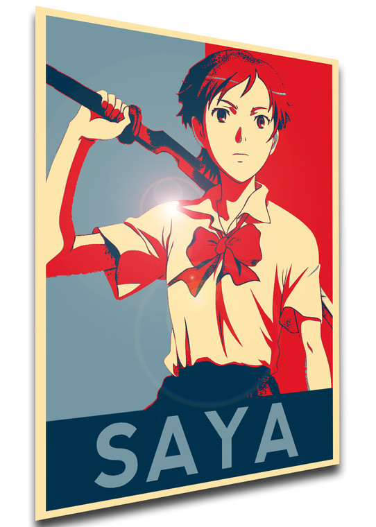 Poster Propaganda - Blood Plus - Saya Otonashi FA0229