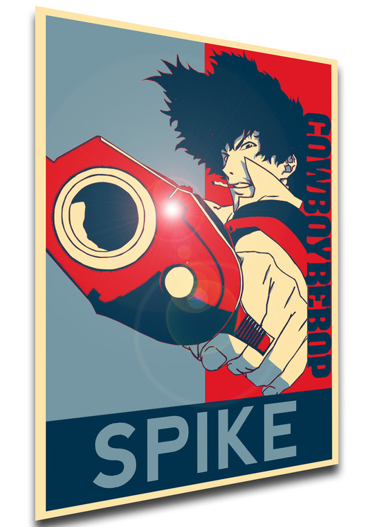 Poster Propaganda - Cowboy Bebop - Spike Spiegel Variant 02 FA0237