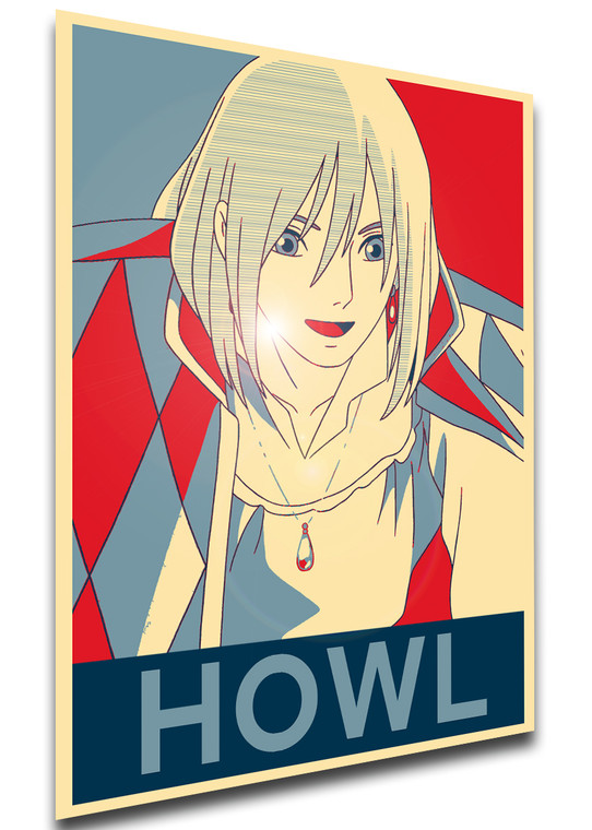 Poster Propaganda - Howl's Moving Castle - Howl Variant - LL3162