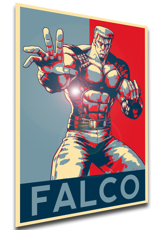 Poster Propaganda - Fist of the North Star - Hokuto No Ken - Falco - LL1463