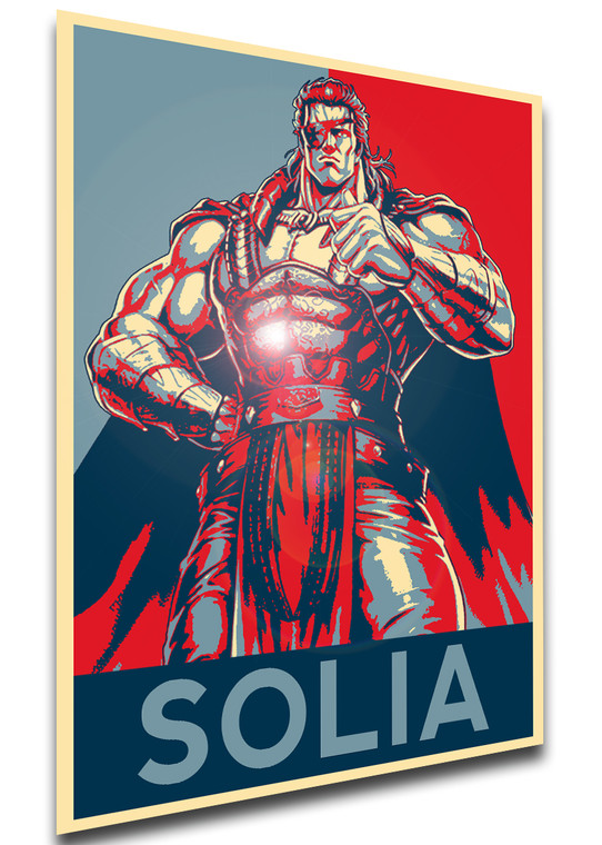 Poster Propaganda - Fist of the North Star - Hokuto No Ken - Solia - LL1474