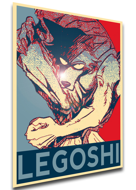 Poster Propaganda - Beastars - Legoshi Variant 02 - LL2556