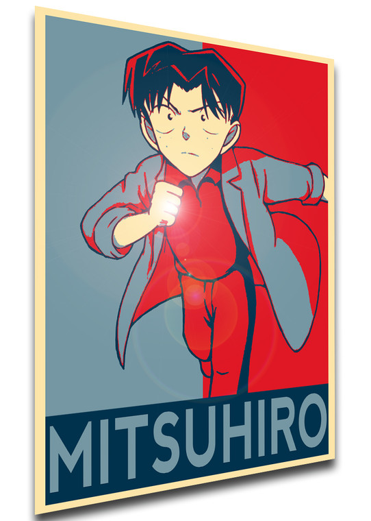 Poster Propaganda - Detective Conan - Mitsuhiko Tsuburaya - LL2097