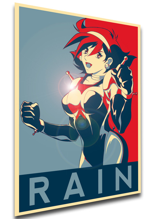 Poster Propaganda - G Gundam - Rain Mikamura - LL2198