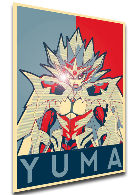 Poster - Propaganda - MA0225 - Yu Gi Oh - Yuma Tsukumo Zexal variant 2
