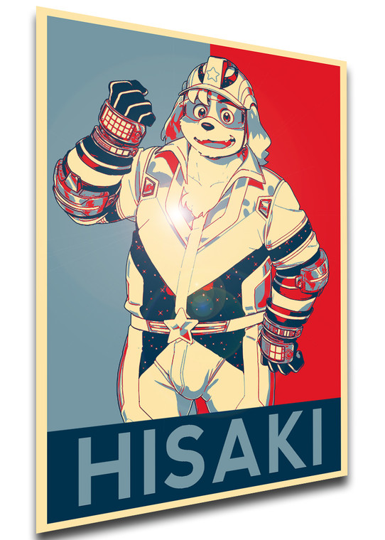 Poster Propaganda - Live A Hero - Hisaki - LL2315