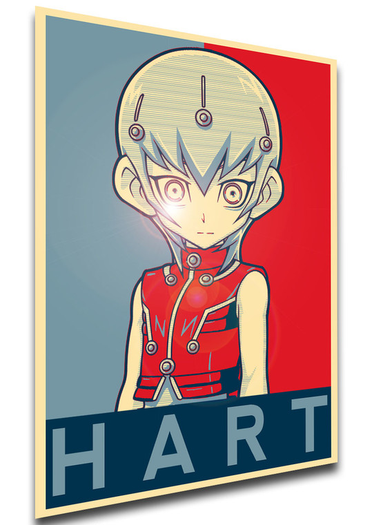 Poster - Propaganda - MA0234 - Yu Gi Oh - Hart Tenjo