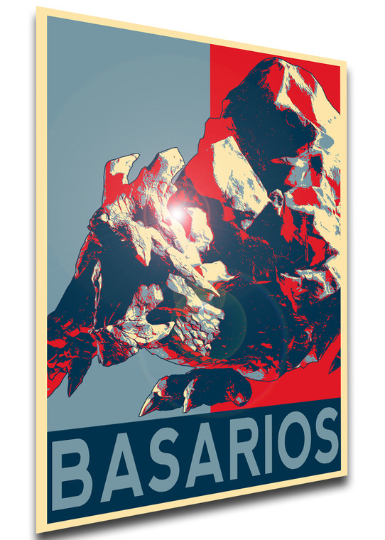 Poster Propaganda - Monster Hunter Rise - Basarios - LL2915