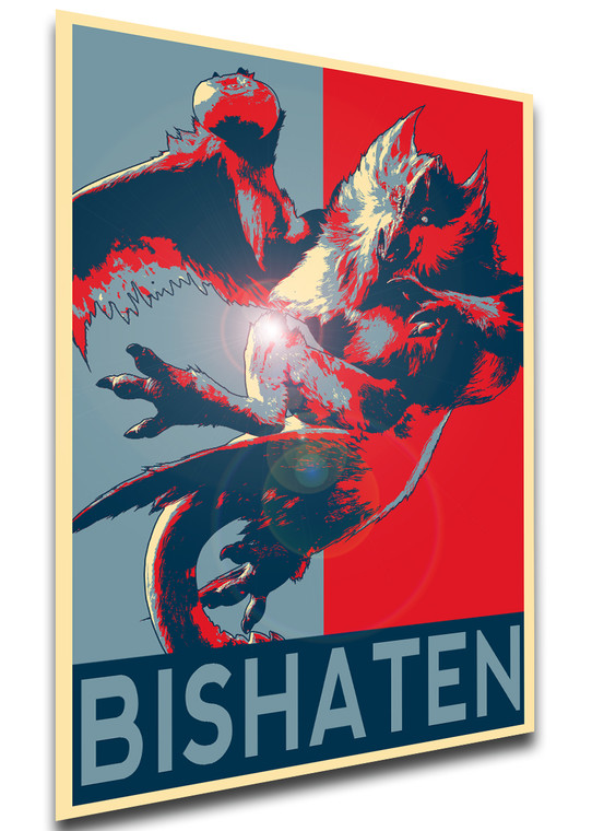 Poster Propaganda - Monster Hunter Rise - Bishaten - LL2916