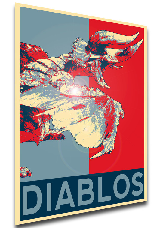 Poster Propaganda - Monster Hunter Rise - Diablos - LL2918