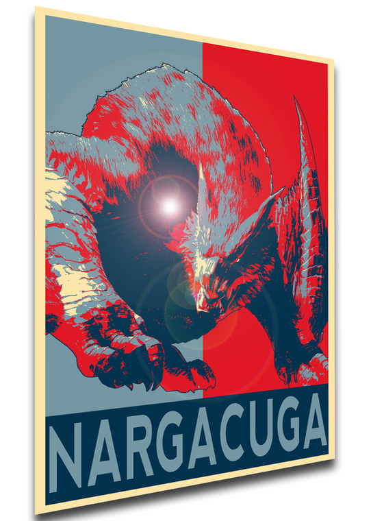 Poster Propaganda - Monster Hunter Rise - Nargacuga - LL2930