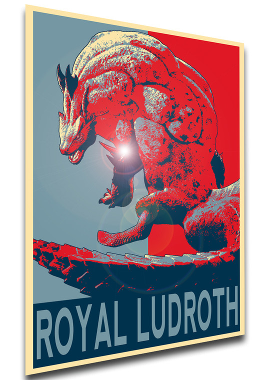 Poster Propaganda - Monster Hunter Rise - Royal Ludroth - LL2936
