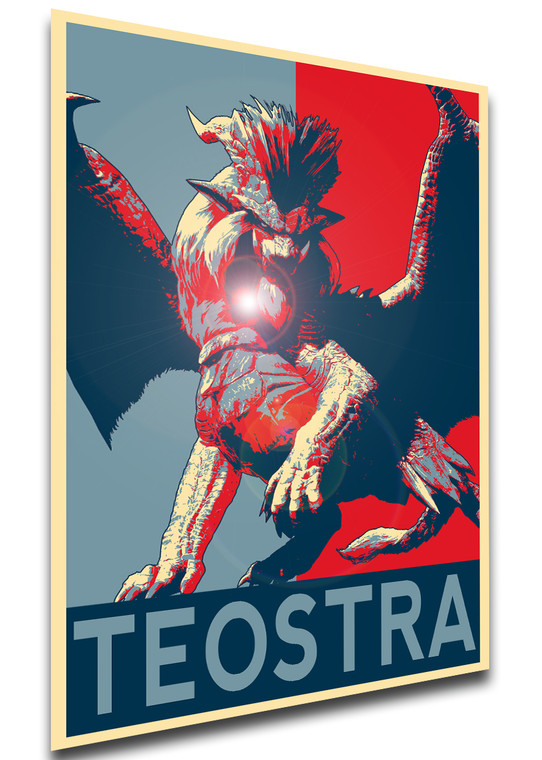 Poster Propaganda - Monster Hunter Rise - Teostra - LL2938