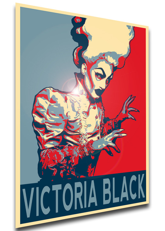 Poster Propaganda - Boulet Brothers Dragula - Victoria Elizabeth Black - LL3182