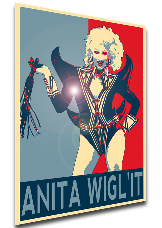 Poster Propaganda - Drag Queen - Anita Wigl'it - LL3028