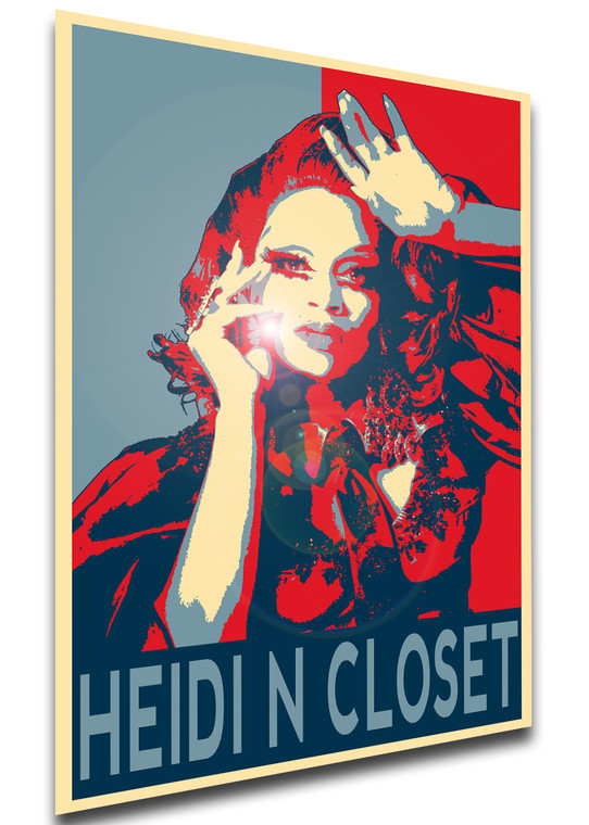 Poster Propaganda - Drag Queen - Heidi N Closet - LL1611