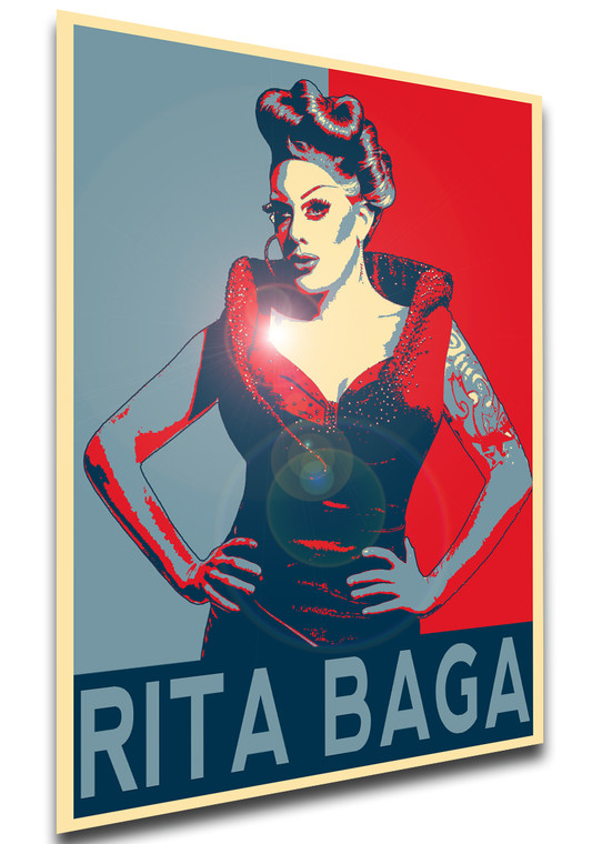 Poster Propaganda - Drag Queen - Rita Baga - LL1876