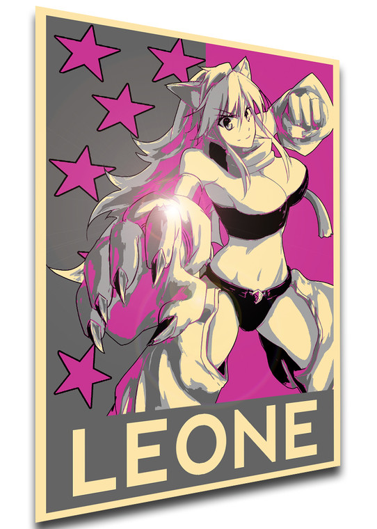 Poster Propaganda Glam - Akame Ga Kill - Leone