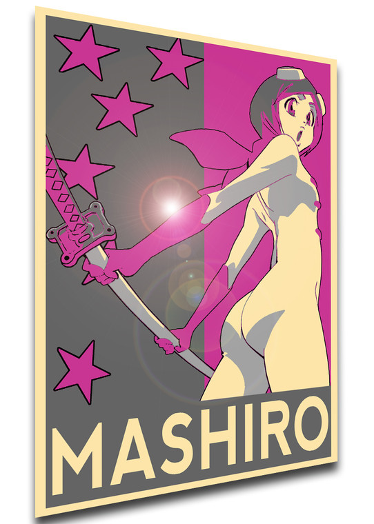 Poster Propaganda Glam - Bleach - Mashiro Kuna