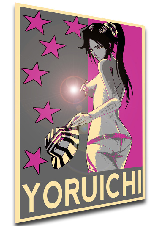 Poster Propaganda Glam - Bleach - Yoruichi Shihoin
