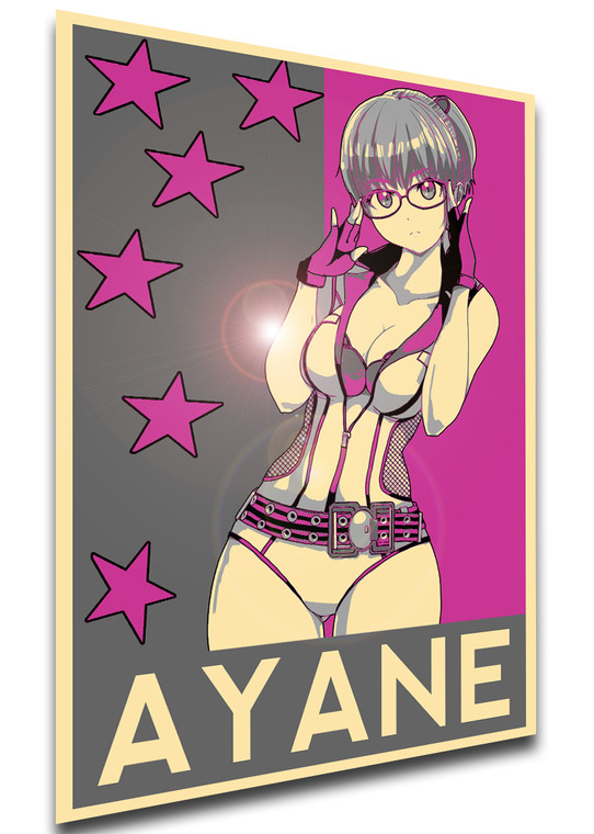 Poster Propaganda Glam - Dead Or Alive - Ayane