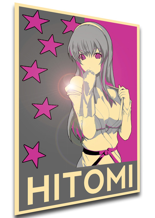 Poster Propaganda Glam - Dead Or Alive - Hitomi