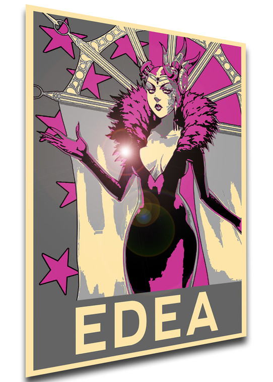 Poster Propaganda Glam - Final Fantasy VIII - Edea Kramer