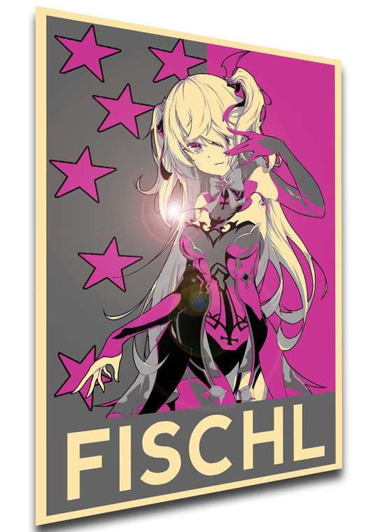 Poster Propaganda Glam - Genshin Impact - Fischl