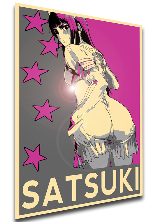 Poster Propaganda Glam - Kill La Kill - Satsuki Kiryuin