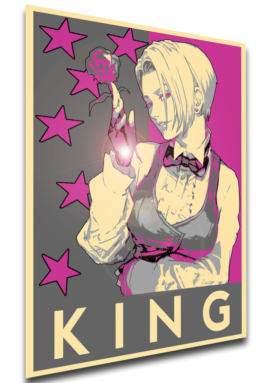 Poster Propaganda Glam - King Of Fighters - King
