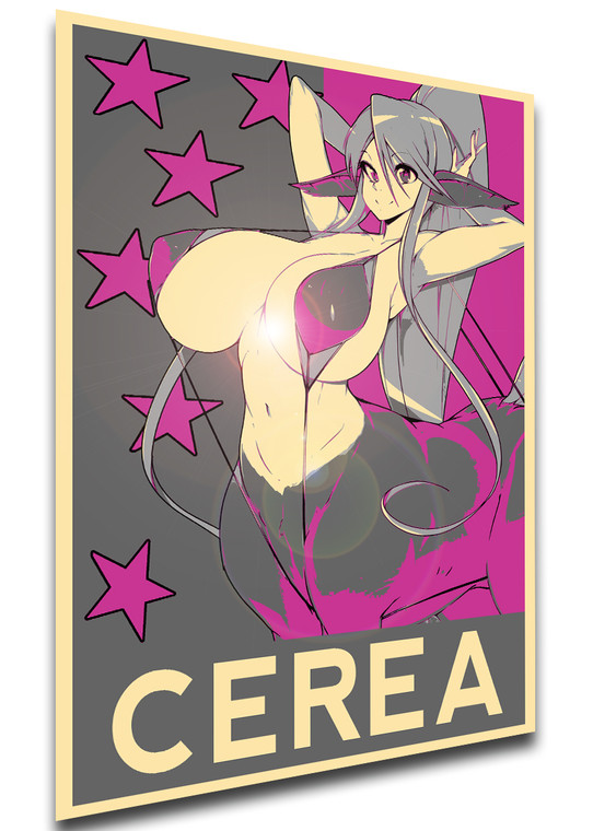 Poster Propaganda Glam - Monster Musume - Centorea Shianus - Cerea