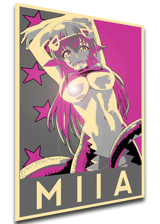 Poster Propaganda Glam - Monster Musume - Miia