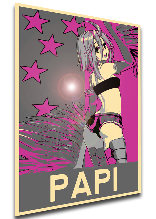 Poster Propaganda Glam - Monster Musume - Papi