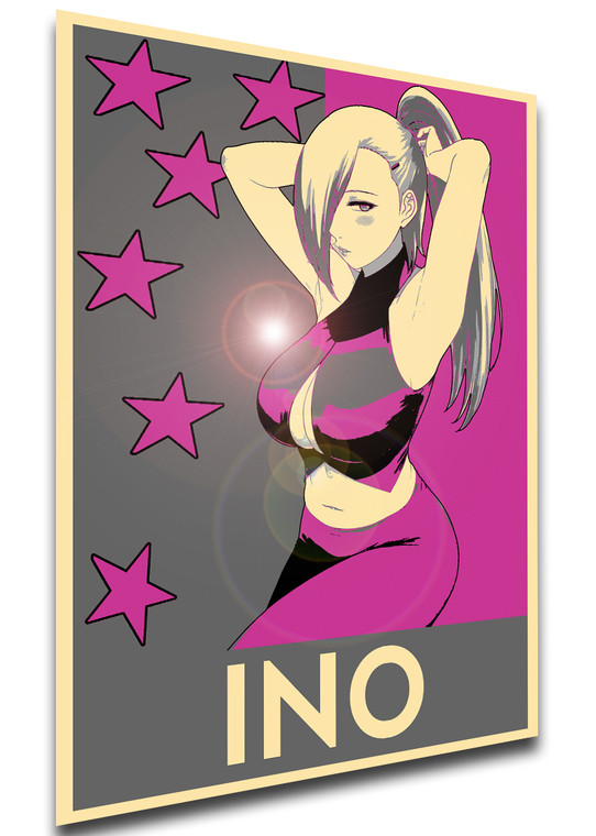 Poster Propaganda Glam - Naruto - Ino Yamanaka