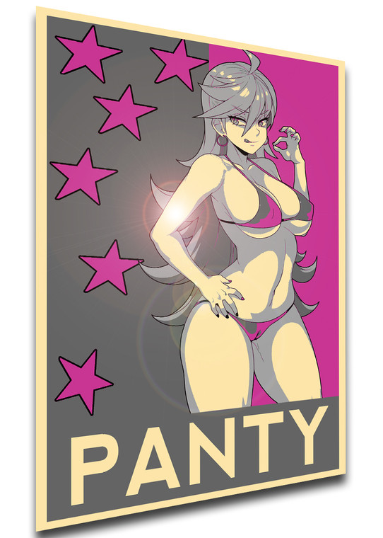 Poster Propaganda Glam - Panty & Stocking - Panty