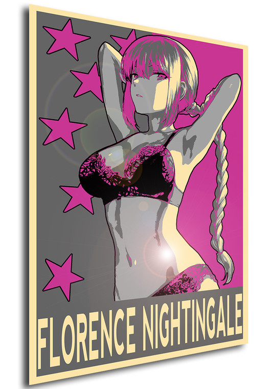 Poster Propaganda Glam Fate Florence Nightingale Berserker