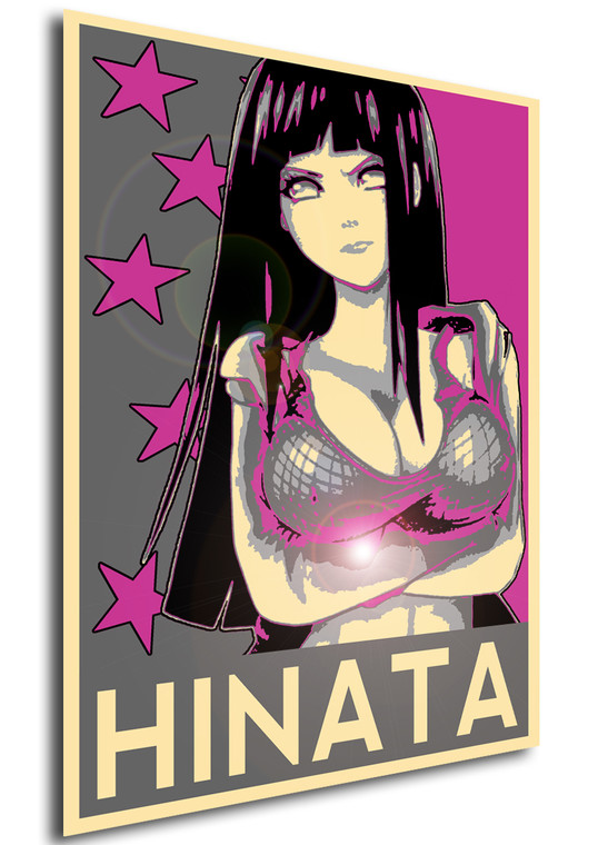 Poster Propaganda Glam Naruto Hinata Hyuga
