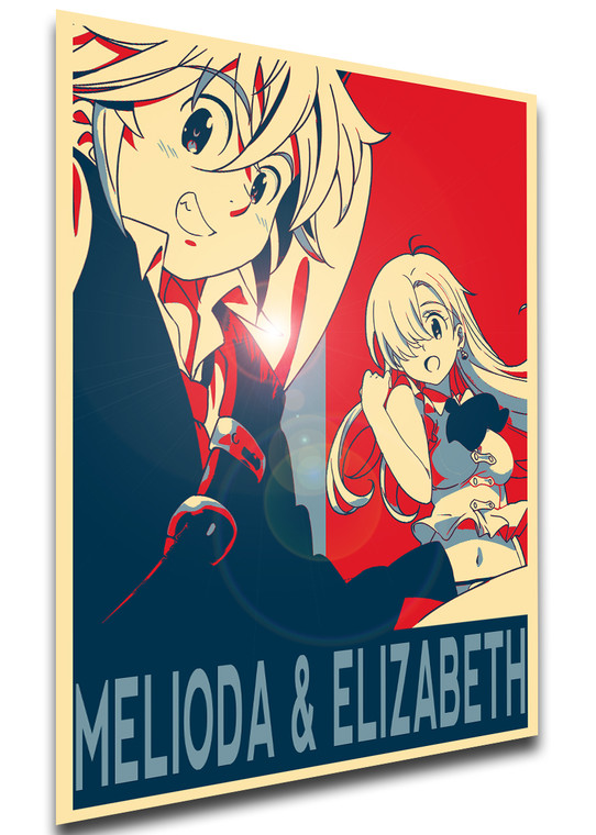 Poster Propaganda - Seven Deadly Sins - Elizabeth & Meliodas Variant 01 SA0740