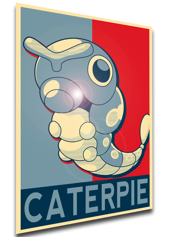 Poster - Propaganda - MA0353 - Pokemon - Caterpie