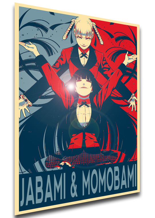 Poster Propaganda - Kakegurui - Jabami & Momobami - LL0878