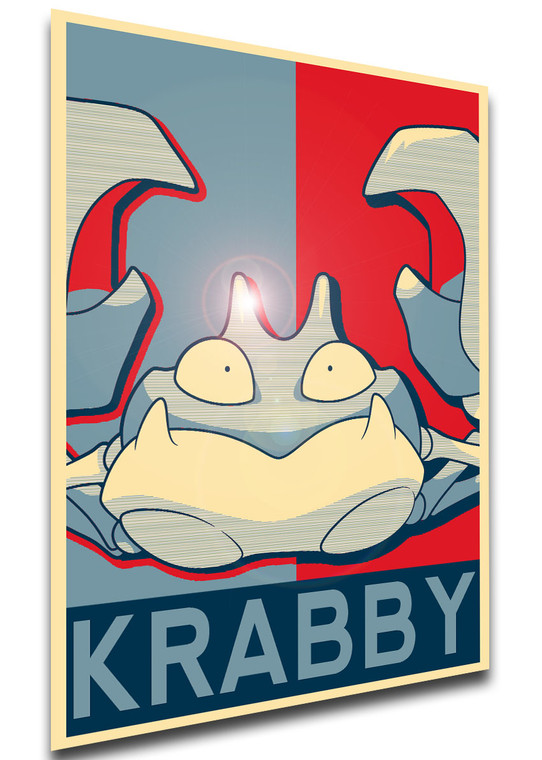 Poster - Propaganda - MA0393 - Pokemon - Krabby