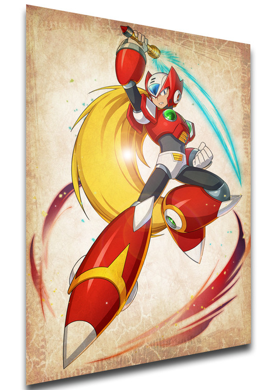 Poster Wanted - Megaman - Rockman - Zero - LL2432