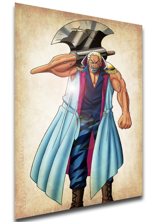 Poster Wanted - One Piece - Axe Hand Morgan - LL1737