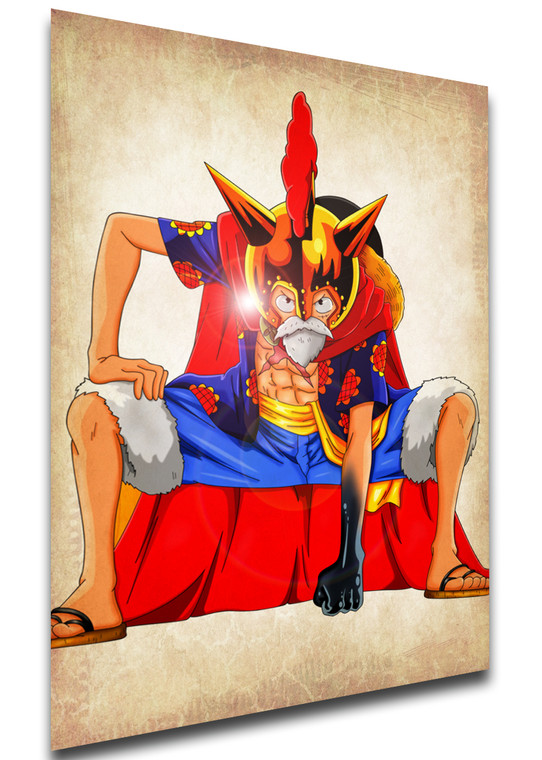 Poster Wanted - One Piece - Monkey D Luffy - Gladiator Lucy - LL1711